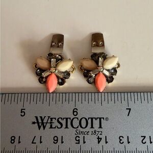 Vintage art deco French shoe clips